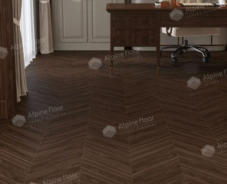 Ламинат Alpine Floor Искусство шеврона (CHEVRON ART) Орех Гранд-Каньон LF109-10